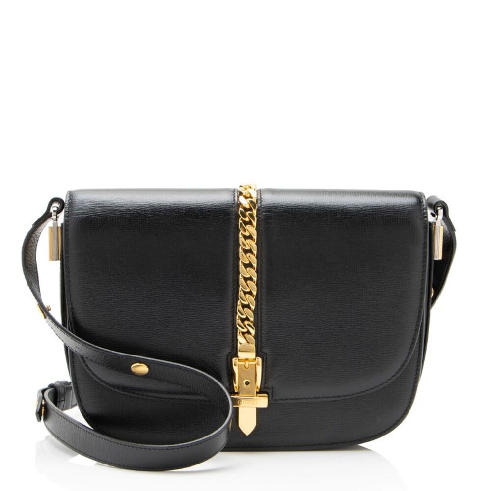Gucci Leather Sylvie 1969 Small Shoulder Bag